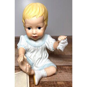 Lenox Babys First Shoes Porcelain Figurine Collectors Edition 1990